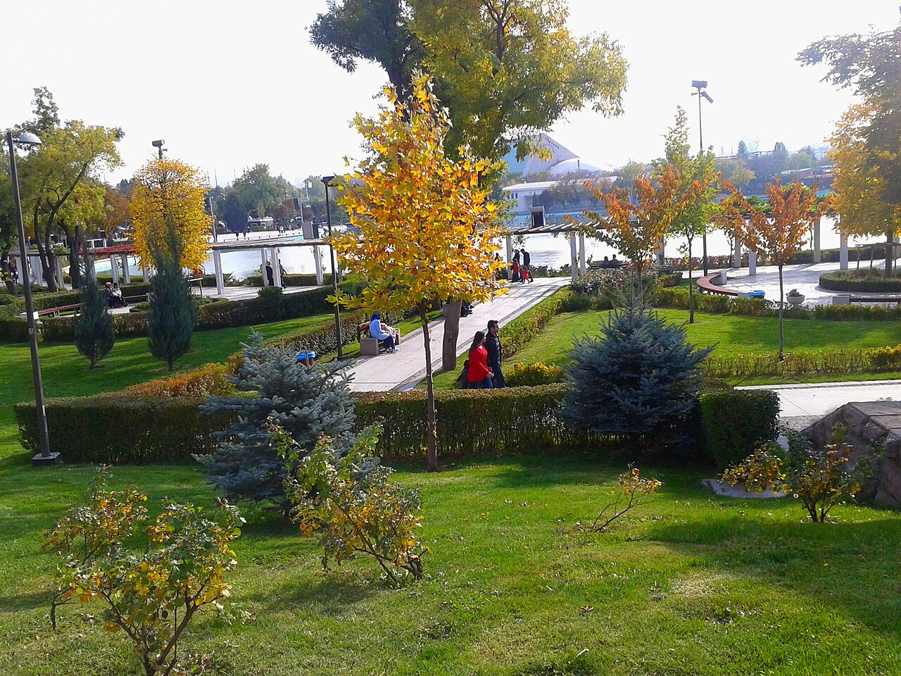 Gençlik Parkı Ankara - çankaya günlük kiralık ev misafirleri için park rotası